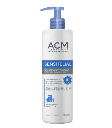 ACM SENSITELIAL GEL NETTOYANT SURGRAS 200ML