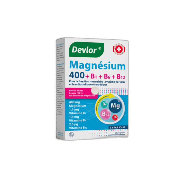 DEVLOR Magnesium B1 B6 B12 B/20