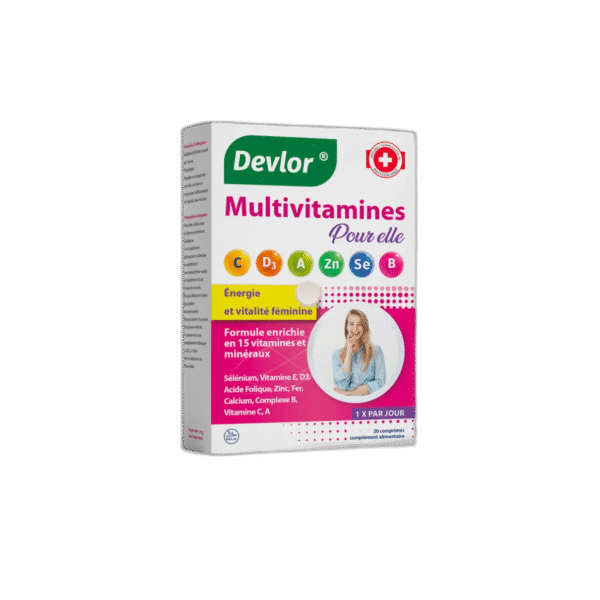 DEVLOR MULTIVITAMINES POUR ELLE