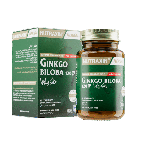 NUTRAXIN GINKGO BILOBA 120MG