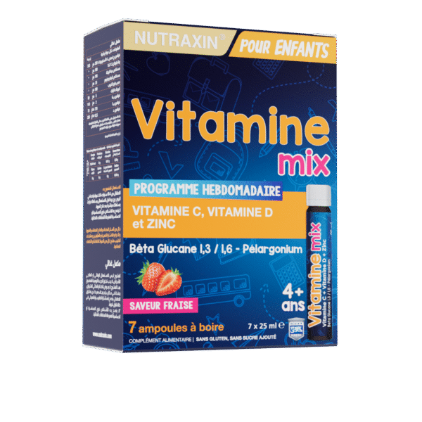 NUTRAXIN VITAMINE MIX POUR ENFANTS AMPOULES