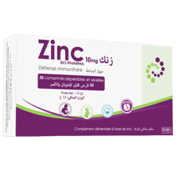 SCI PHARMA ZINC 10MG