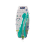 CHICCO CUILLERE SILICONE SOUPLE X2 6M+
