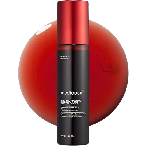 MEDICUBE RED ACNE BODY PEELING SHOT 110G