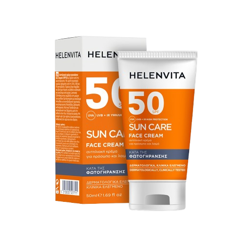 HELENVITA CREME SOLAIRE SPF50+ 50ML NON GRASSE VISAGE&COU