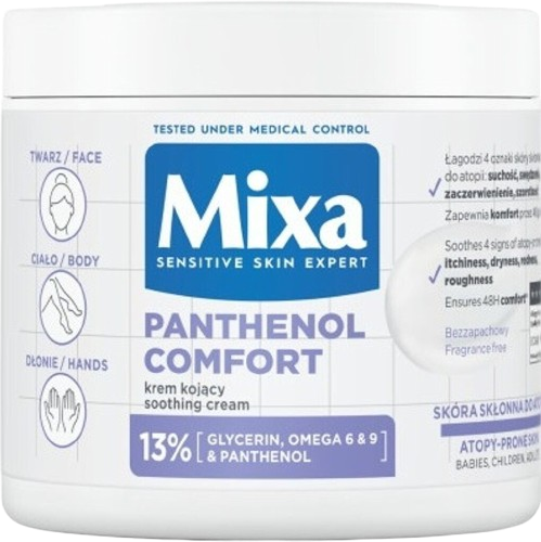 MIXA CREME PANTHENOL CONFORT POT 400ML