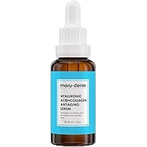 MARU-DERM SERUM ANTI - AGE A L ACIDE HYALURONIQUE ET AU COLLAGENE POUR VISAGE 30ML