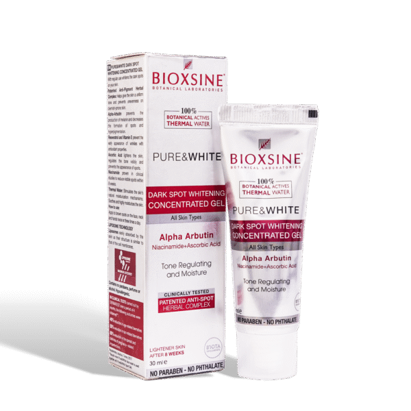 BIOXCIN PURE WHITE GEL CONCENTRE ECLAIRCISSANT TACHES BRUNE 30ML
